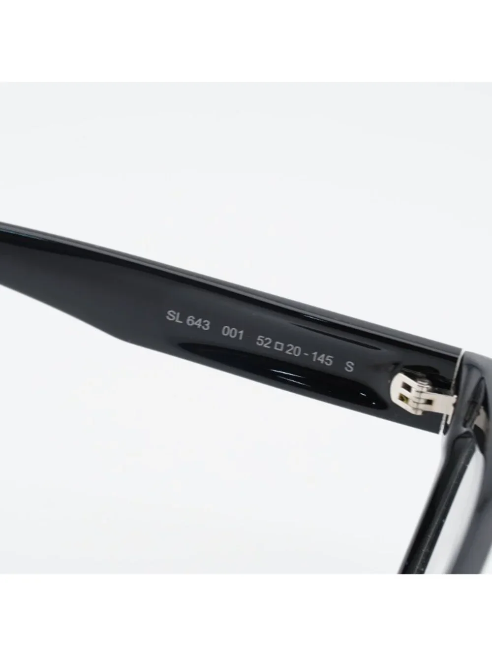 Saint Laurent SL643 001 Eyeglasses Black 52mm Cat Eye Frame